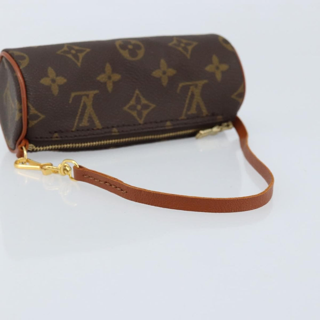 Louis Vuitton Papillon Pochette Monogram Canvas Brown Canvas Clutche & Pouche Bag