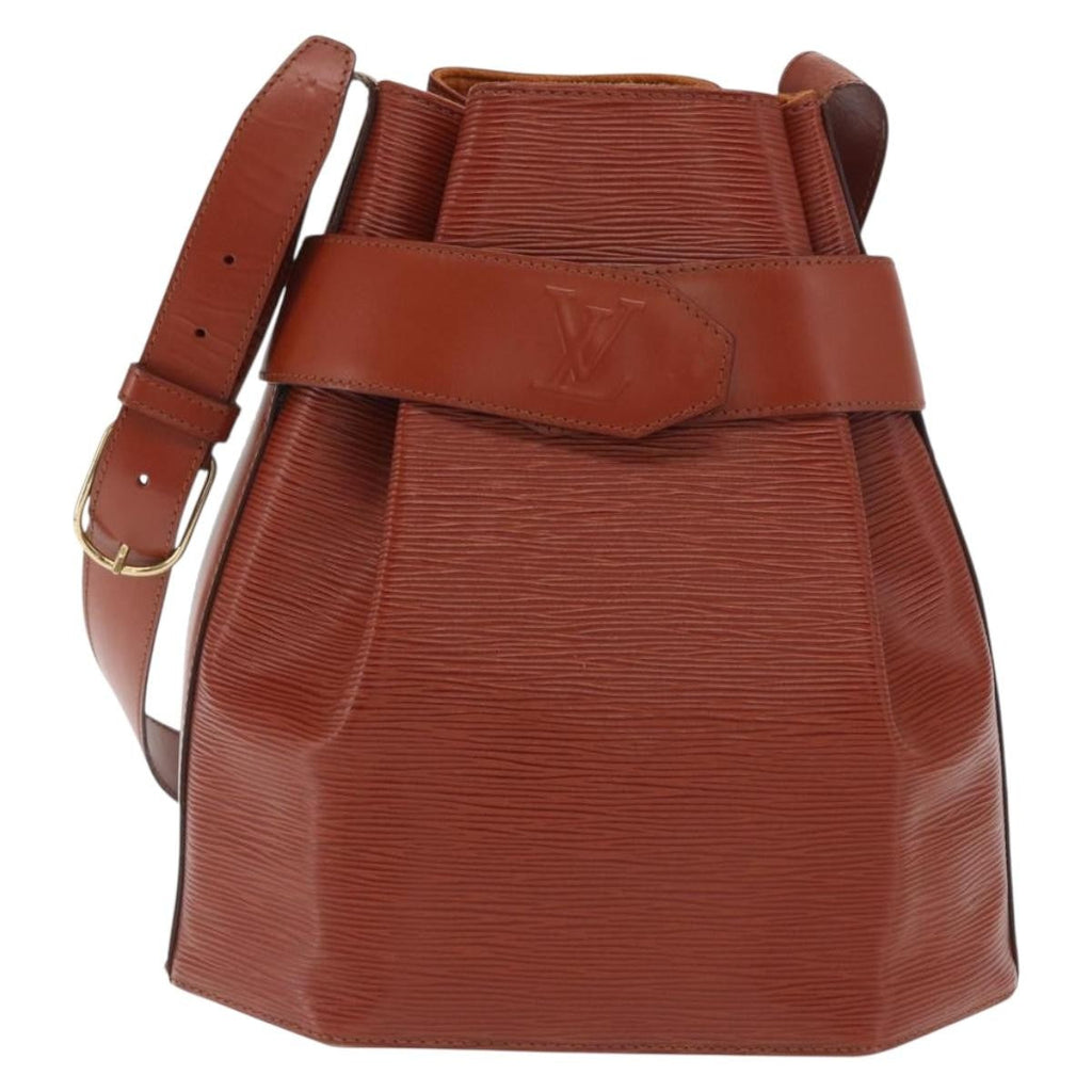 Louis Vuitton Vintage Sac D'epaule Handbag Epi Leather Brown Leather Shoulder Bag