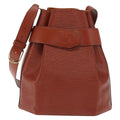 Louis Vuitton Vintage Sac D'epaule Handbag Epi Leather Brown Leather Shoulder Bag