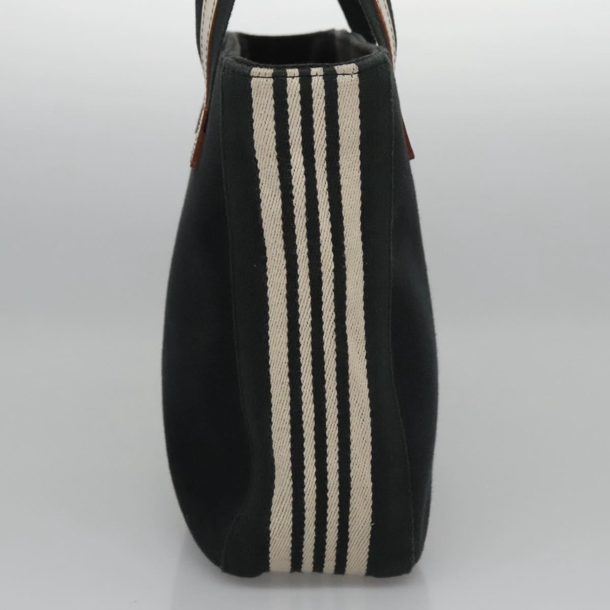 Burberry Blue Label Tote Bag Canvas Black Canvas Tote Bag