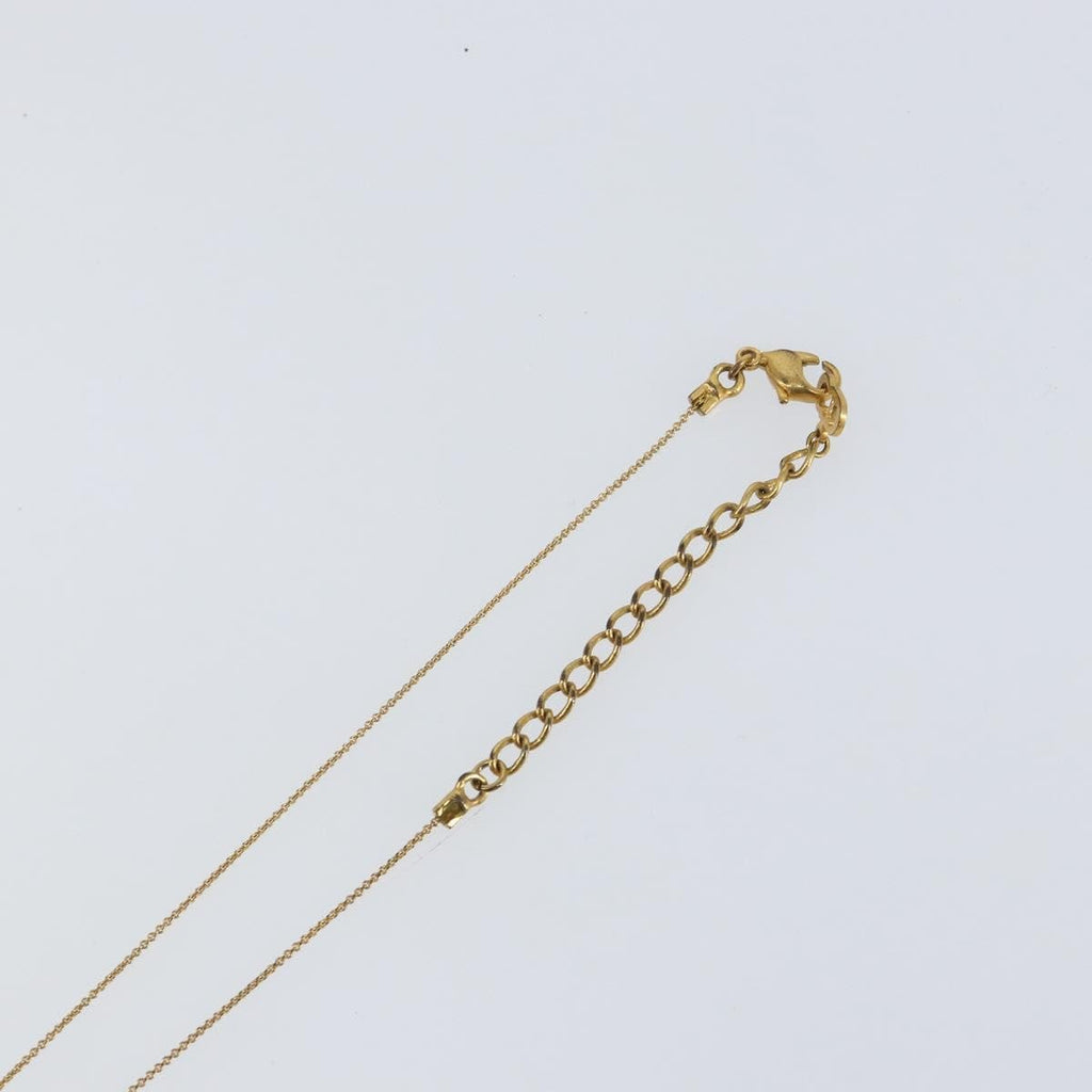 Christian Dior Cd Pendant Necklace Metal Gold Metal Necklace Jewelry (Pre-Owned)