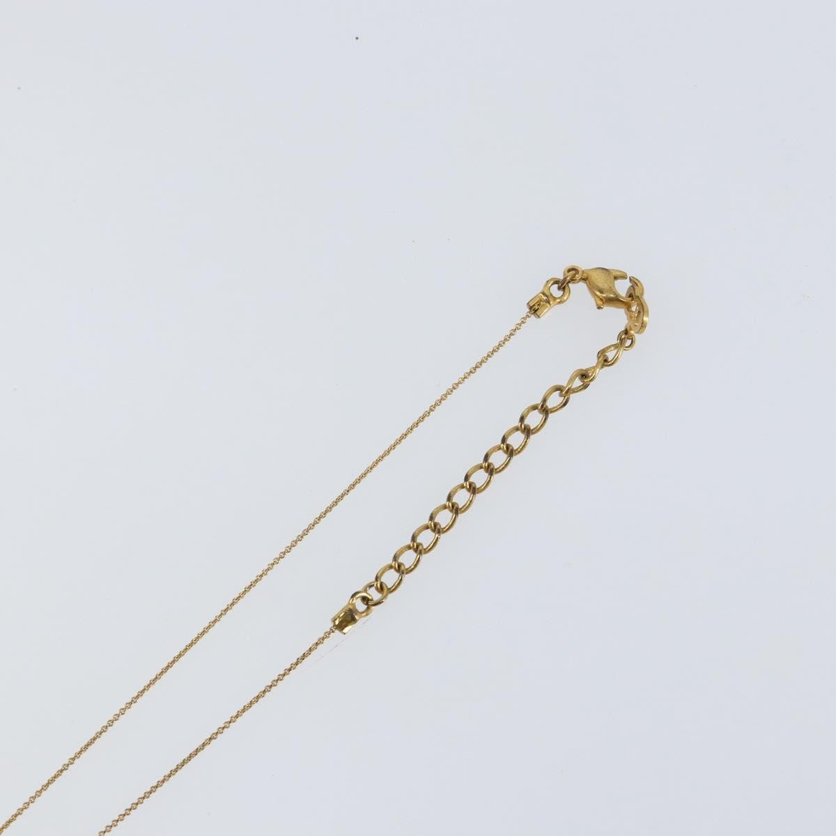 Christian Dior Cd Pendant Necklace Metal Gold Metal Necklace Jewelry (Pre-Owned)