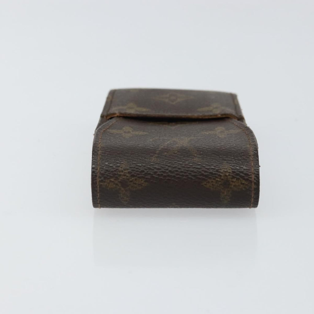 Louis Vuitton Cigarette Case Monogram Canvas Brown Canvas Clutche & Pouche Bag