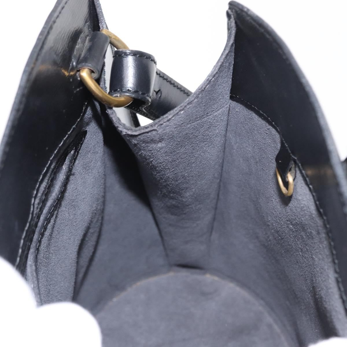 Louis Vuitton Cluny Shoulder Bag Epi Leather Black Leather Shoulder Bag