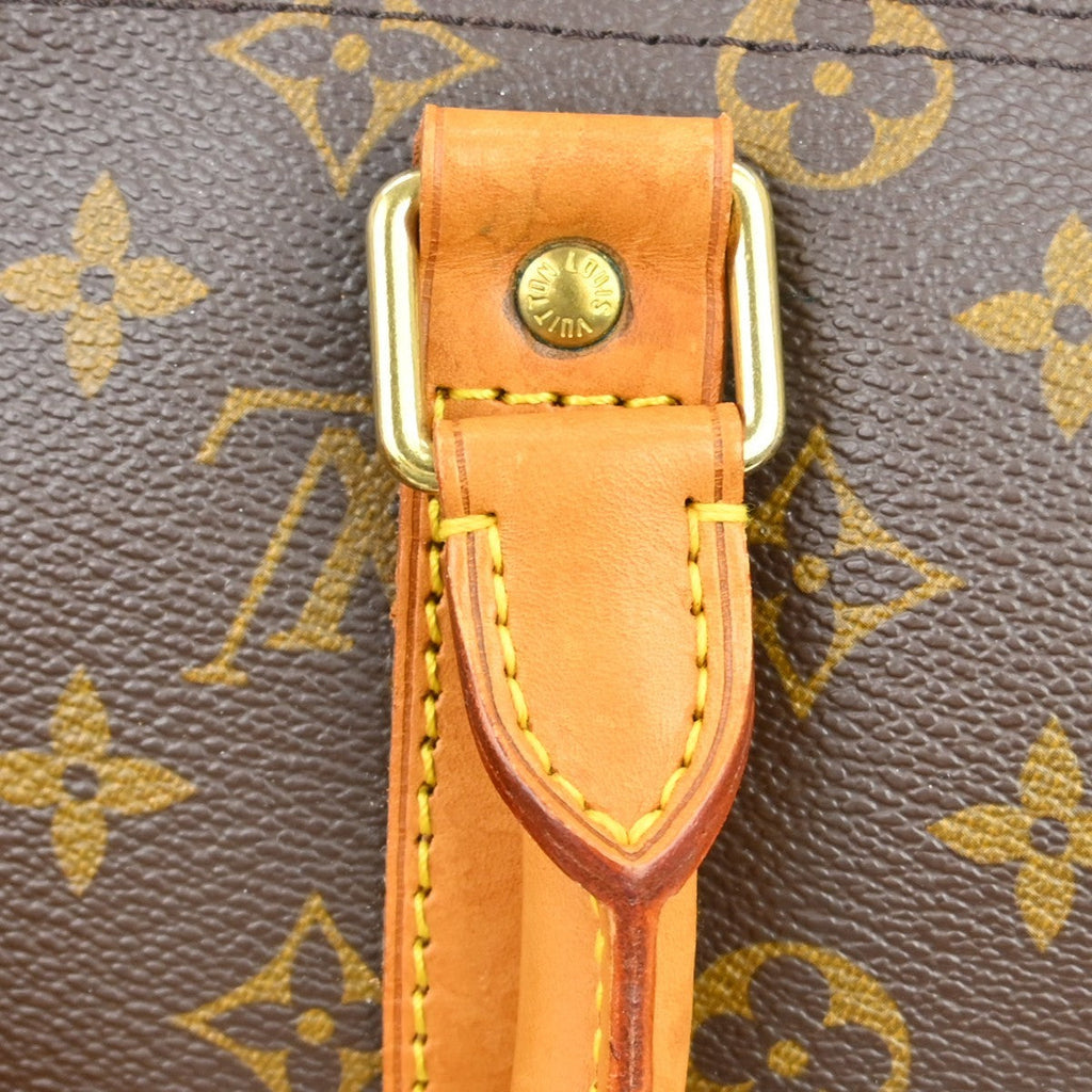 Louis Vuitton Keepall Bag Monogram Canvas Brown Canvas Travel Bag