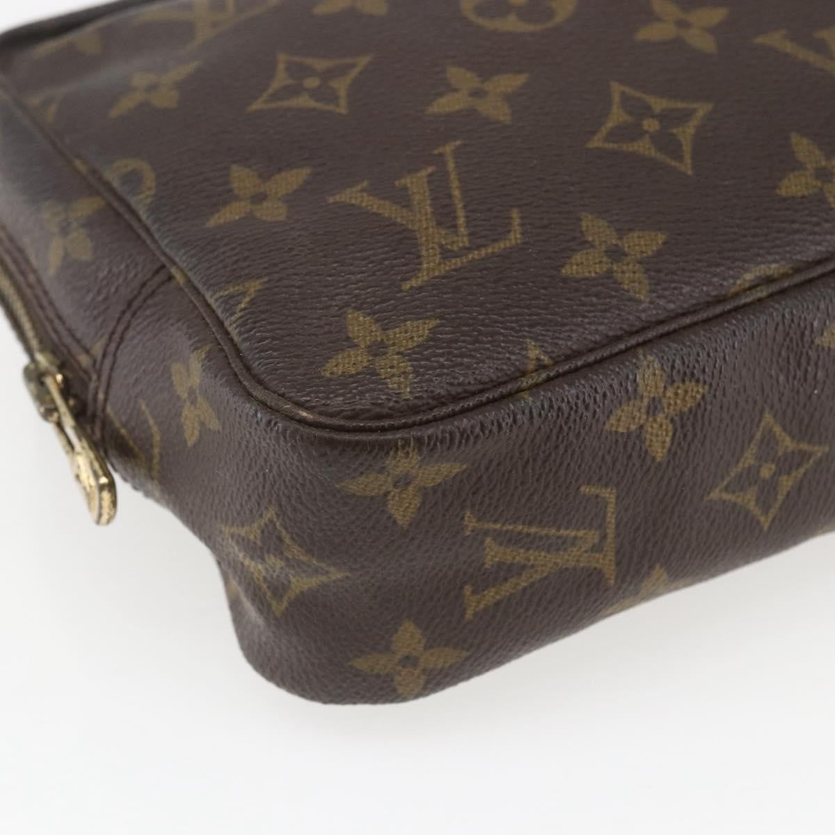 Louis Vuitton Trousse Toilette Monogram Canvas Brown Canvas Clutche & Pouche Bag