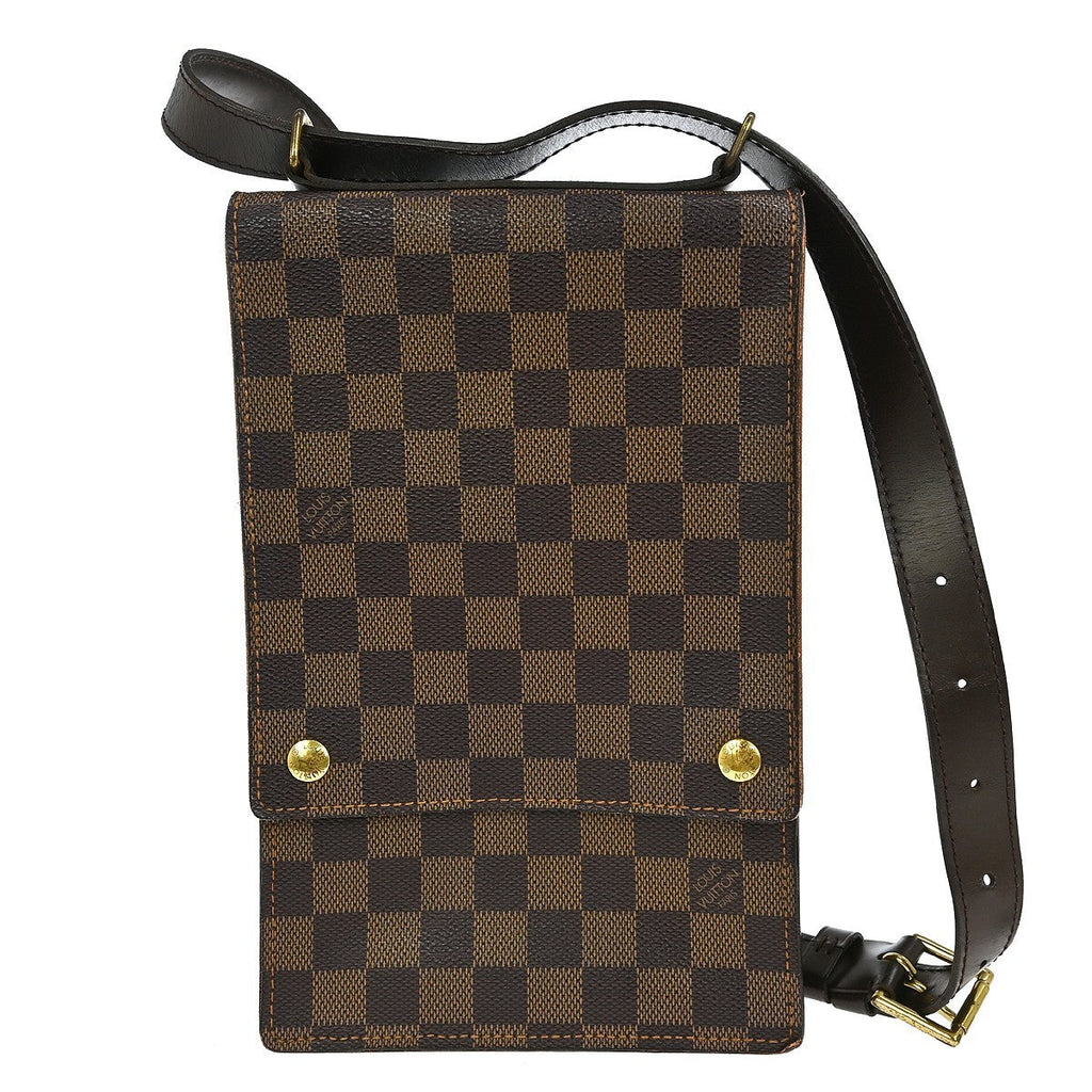 Louis Vuitton Portobello Messenger Damier Brown Canvas Shoulder Bag
