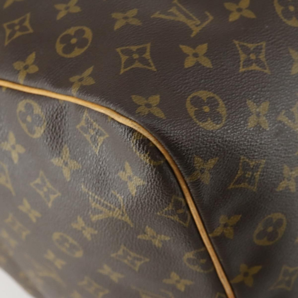 Louis Vuitton Keepall Bag Monogram Canvas Brown Canvas Travel Bag