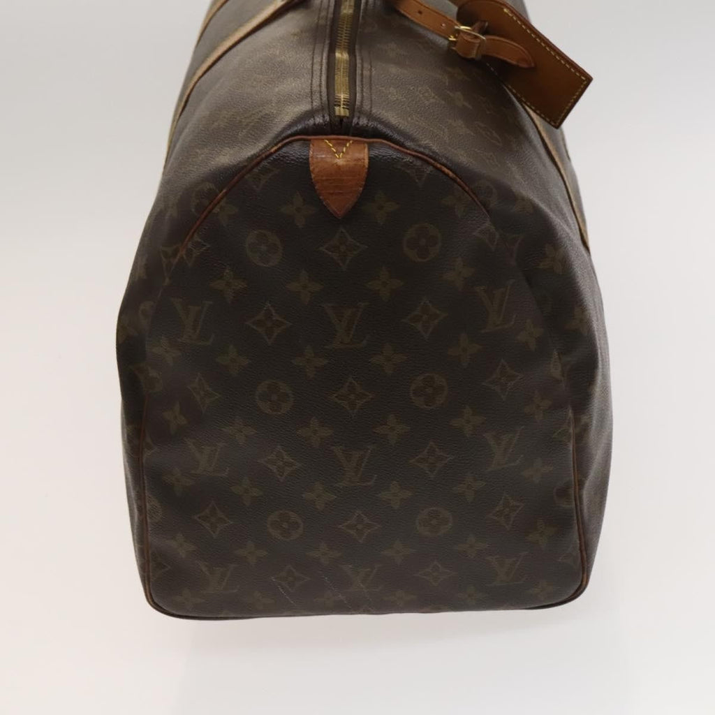 Louis Vuitton Keepall Bag Monogram Canvas Brown Canvas Travel Bag
