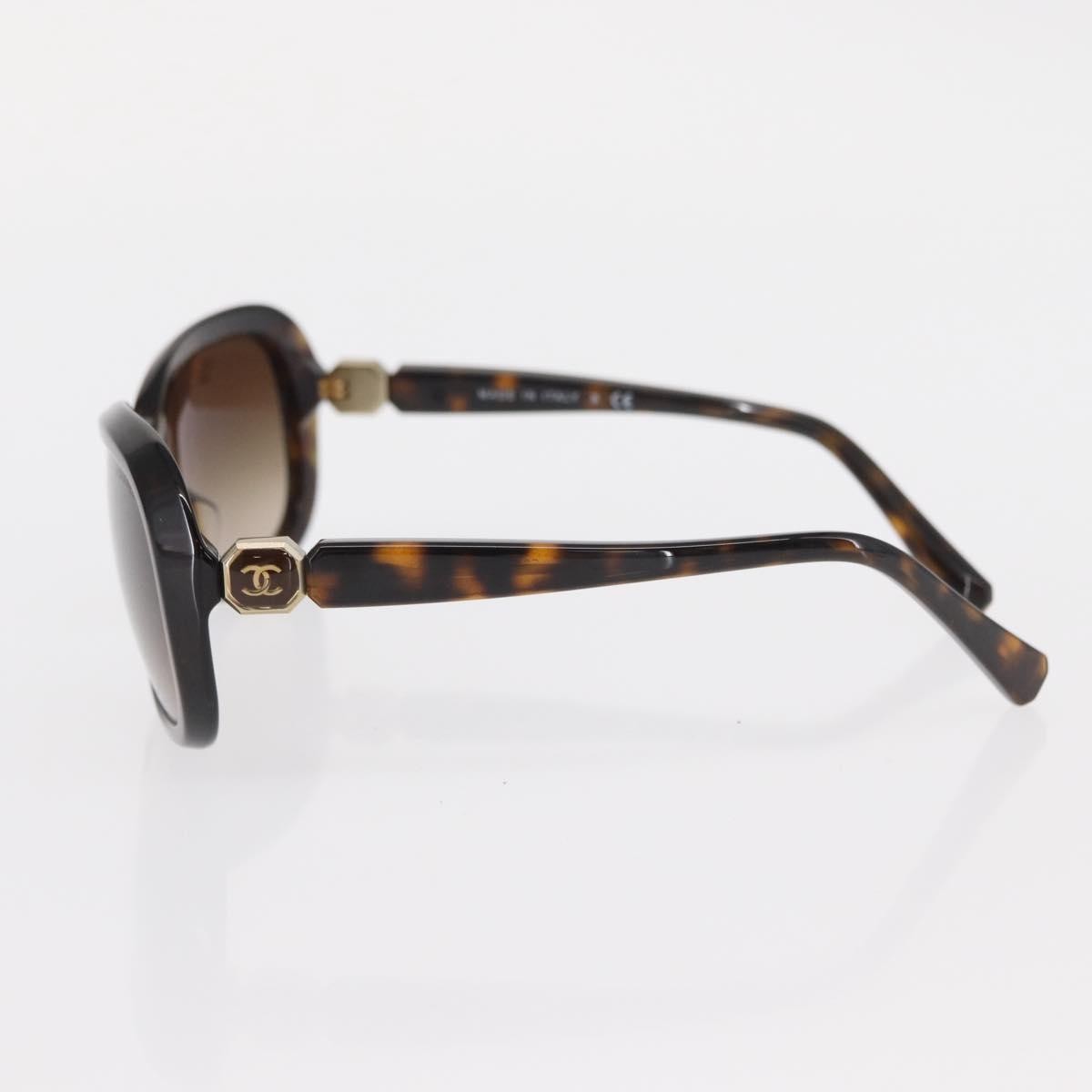 Chanel Logo Cc Sunglasses Plastic Brown Plastic Sunglasse Accessory