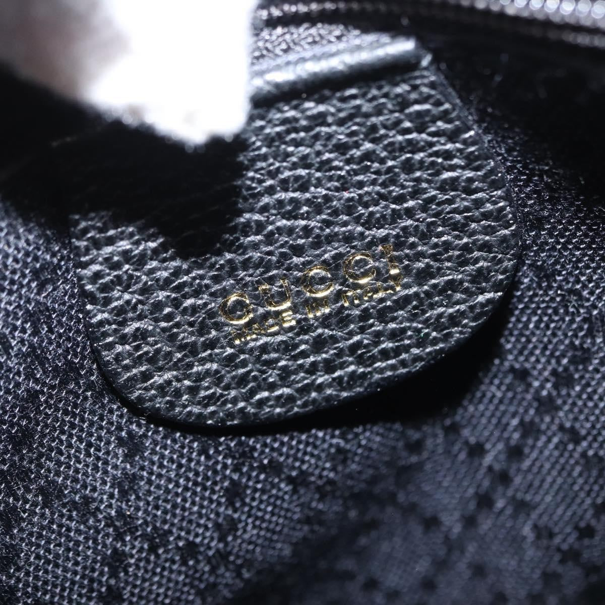 Gucci Vintage Bamboo Backpack Suede Black Suede Backpack Bag (Pre-Owned)