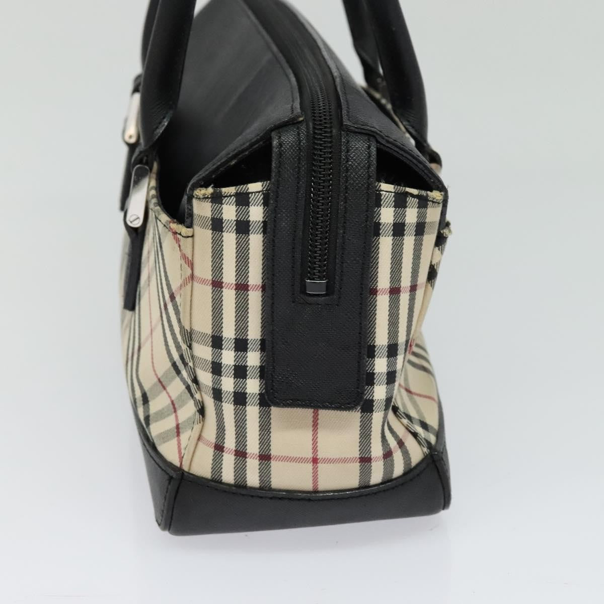 Burberry Nova Check Handbag Nova Check Canvas And Leather Beige Canvas Handbag