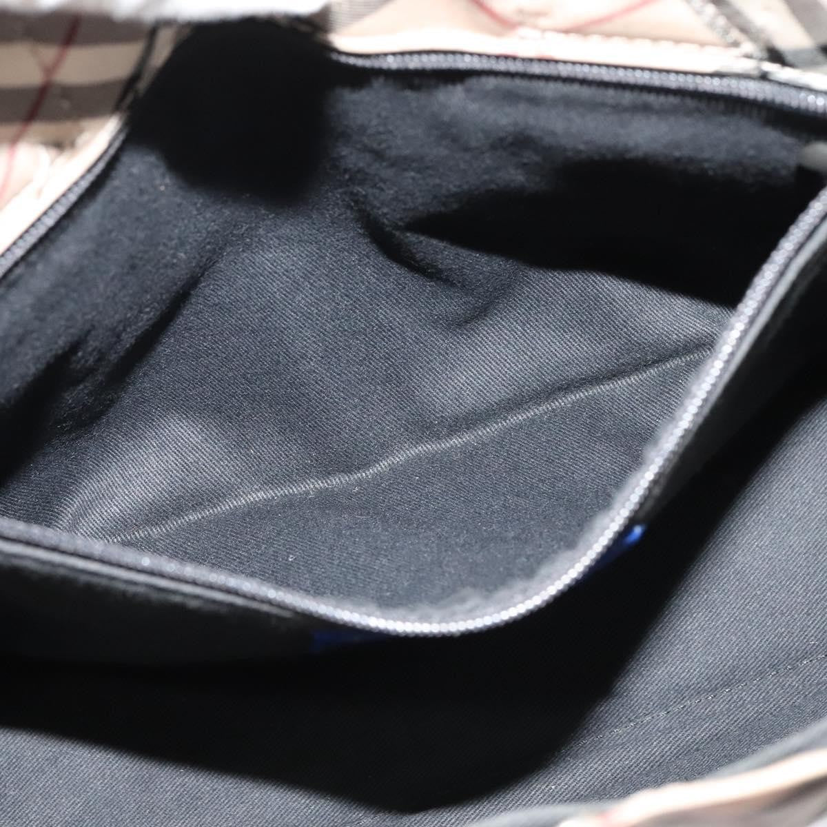 Burberry Nova Check Blue Label Nylon Beige Nylon Tote Bag