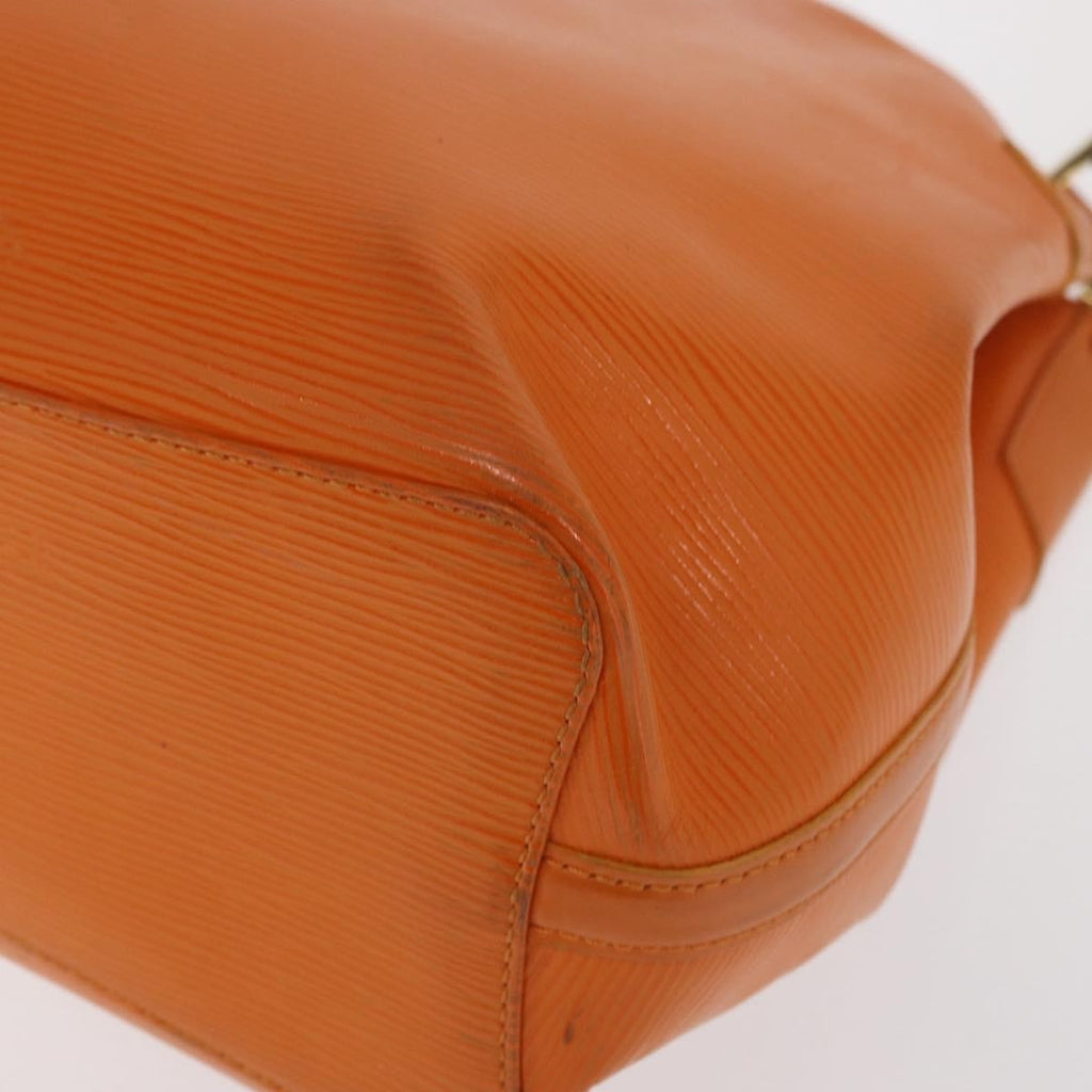 Louis Vuitton Mandara Handbag Epi Leather Orange Leather Shoulder Bag