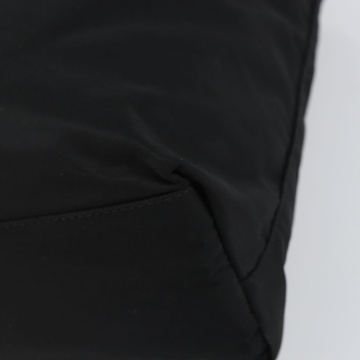 Prada Vintage Zip Tote Tessuto Black Nylon Tote Bag Bag