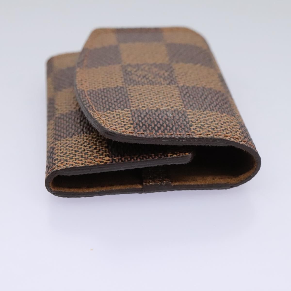 Louis Vuitton Cufflinks Case Damier Brown Canvas Cufflinks Jewelry