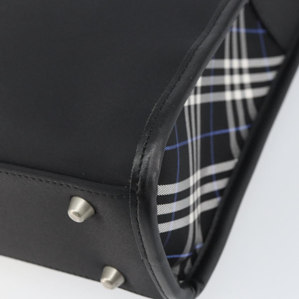 Burberry Black Label Business Bag Nylon Black Nylon Handbag