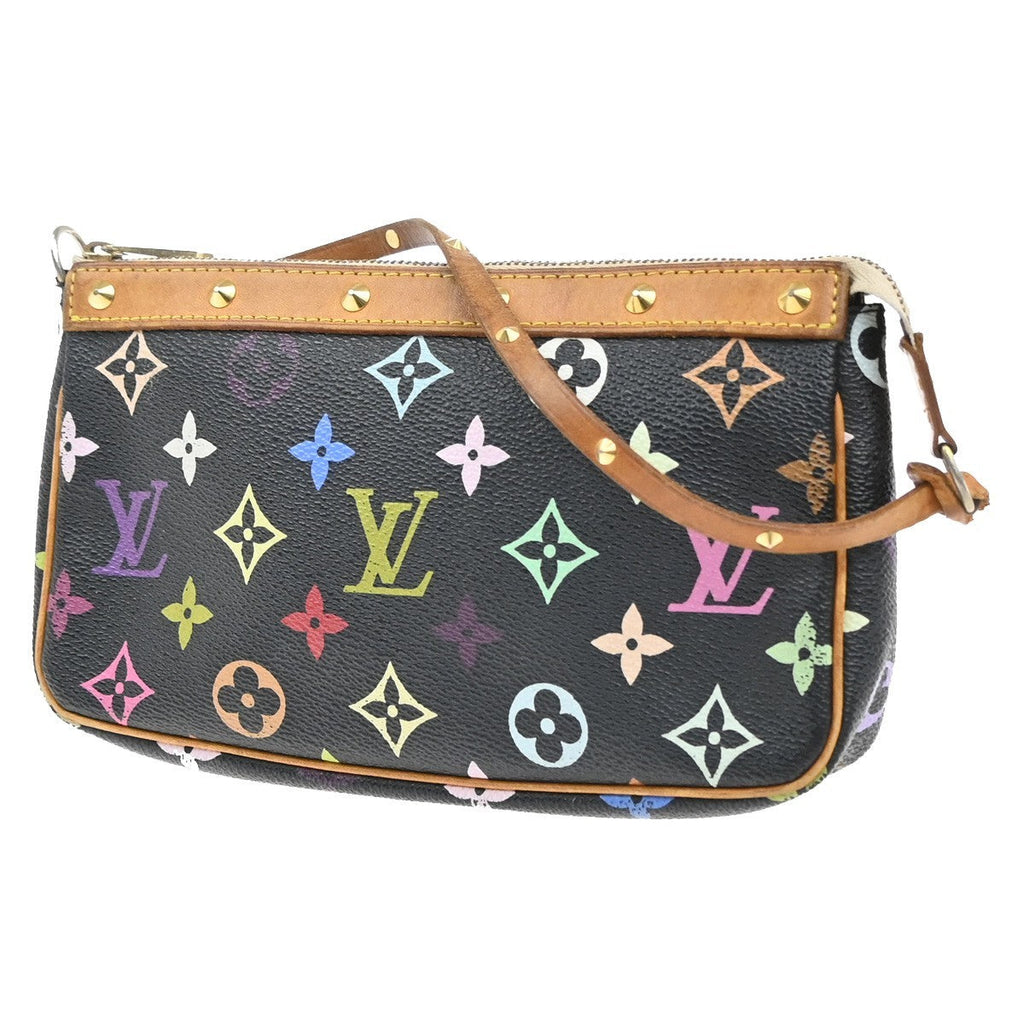 Louis Vuitton Pochette Accessoires Monogram Multicolor Multicolour Leather Clutche & Pouche Bag