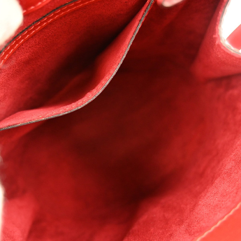 Louis Vuitton Cluny Shoulder Bag Epi Leather Red Leather Shoulder Bag
