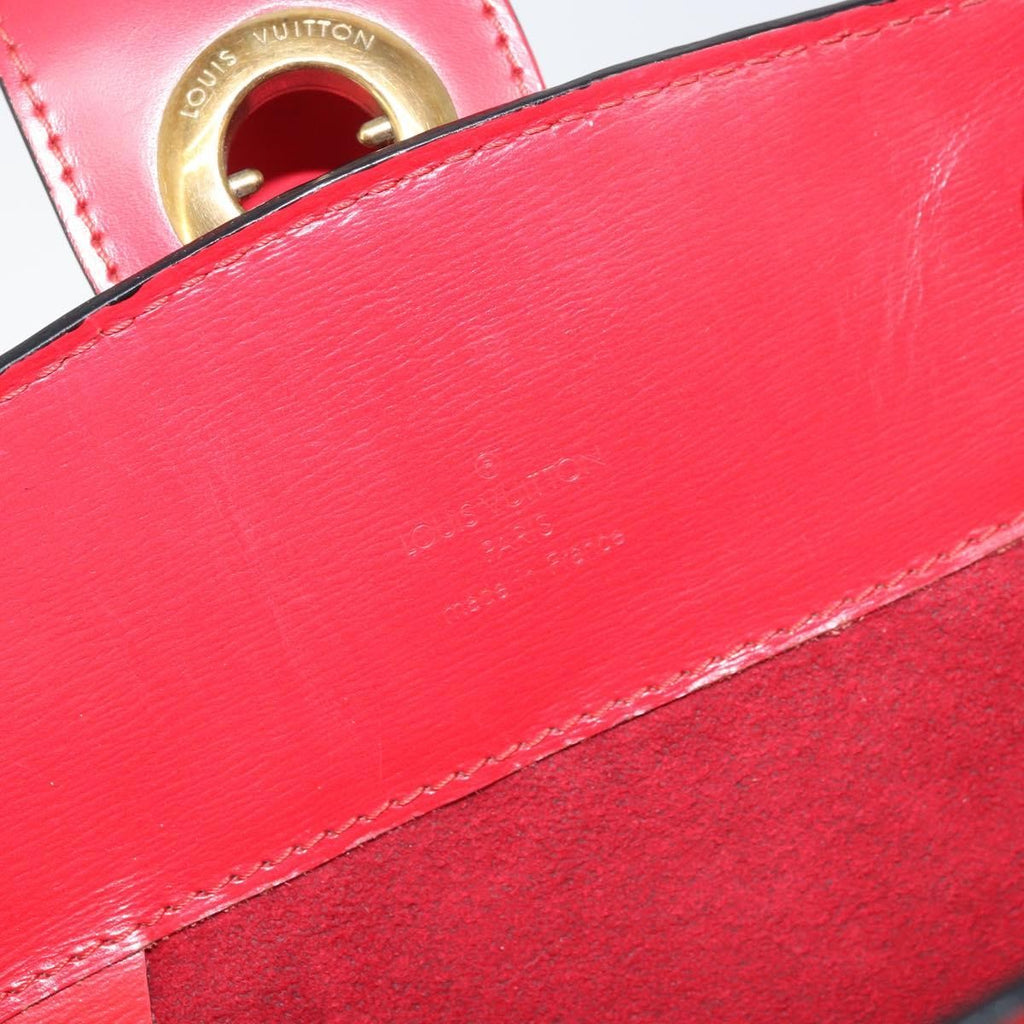 Louis Vuitton Cluny Shoulder Bag Epi Leather Red Leather Shoulder Bag