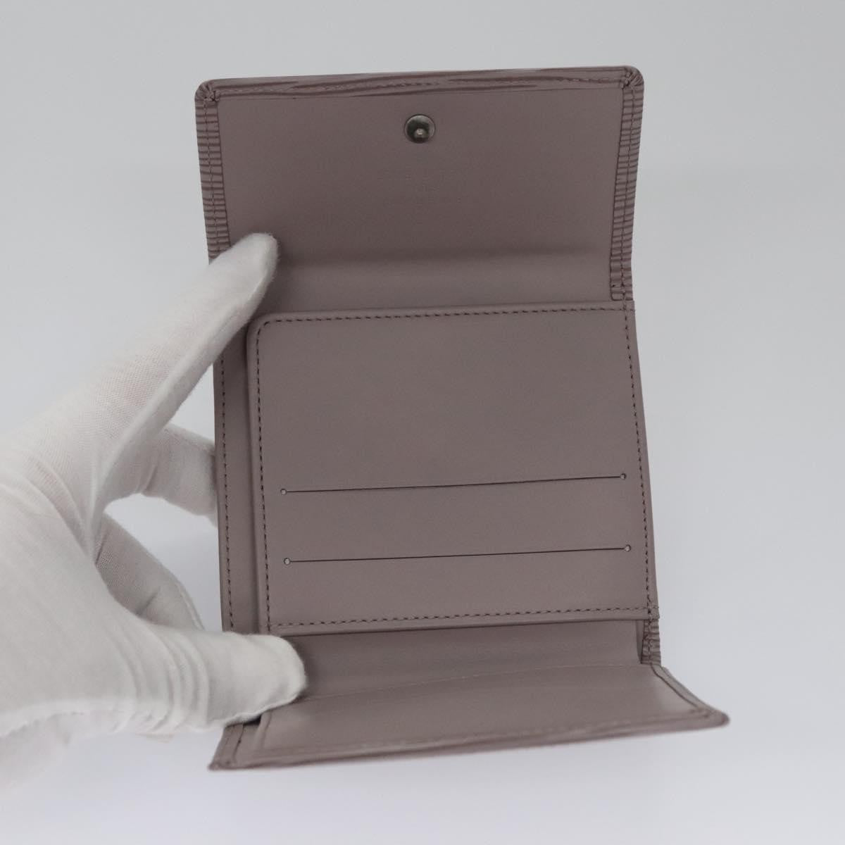 Louis Vuitton Elise Wallet Epi Leather Purple Leather Wallets Accessory