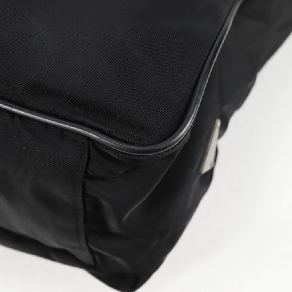 Prada Vintage Shoulder Bag Tessuto Black Nylon Shoulder Bag Bag