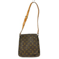 Louis Vuitton Musette Salsa Handbag Monogram Canvas Brown Canvas Shoulder Bag