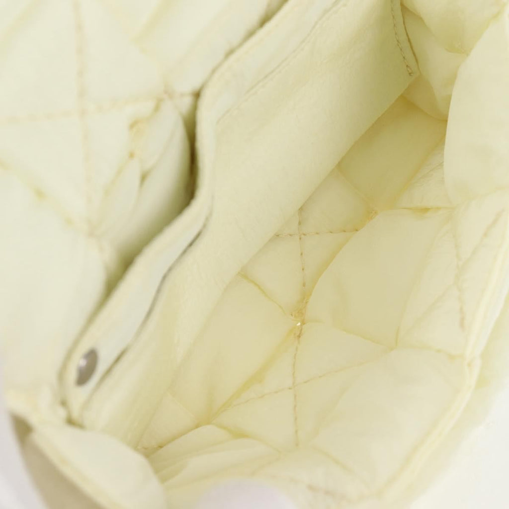 Bottega Veneta Padded Tech Cassette Crossbody Bag Intrecciato Nylon White Synthetic Bag