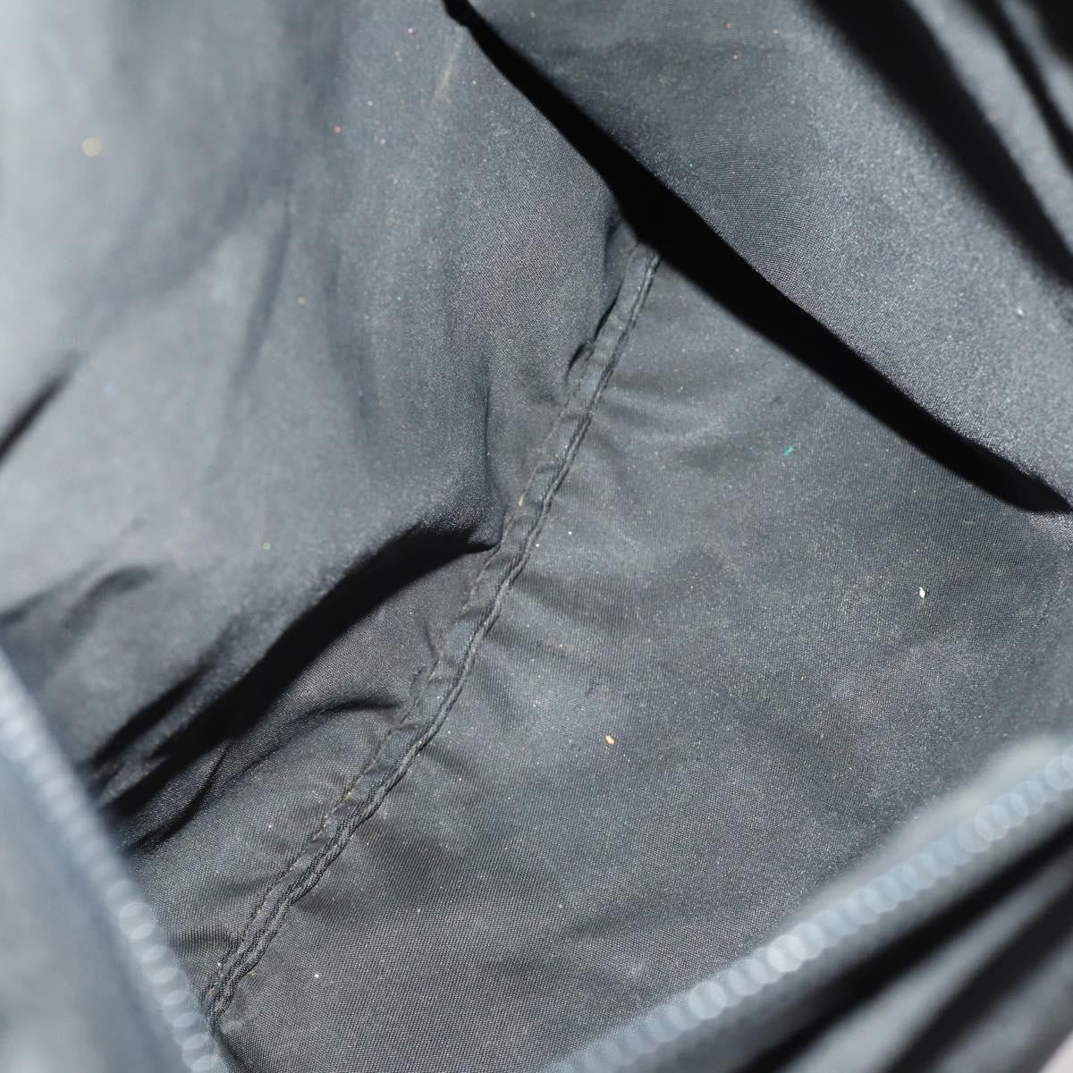 Prada Flat Messenger Bag Tessuto Black Nylon Shoulder Bag Bag