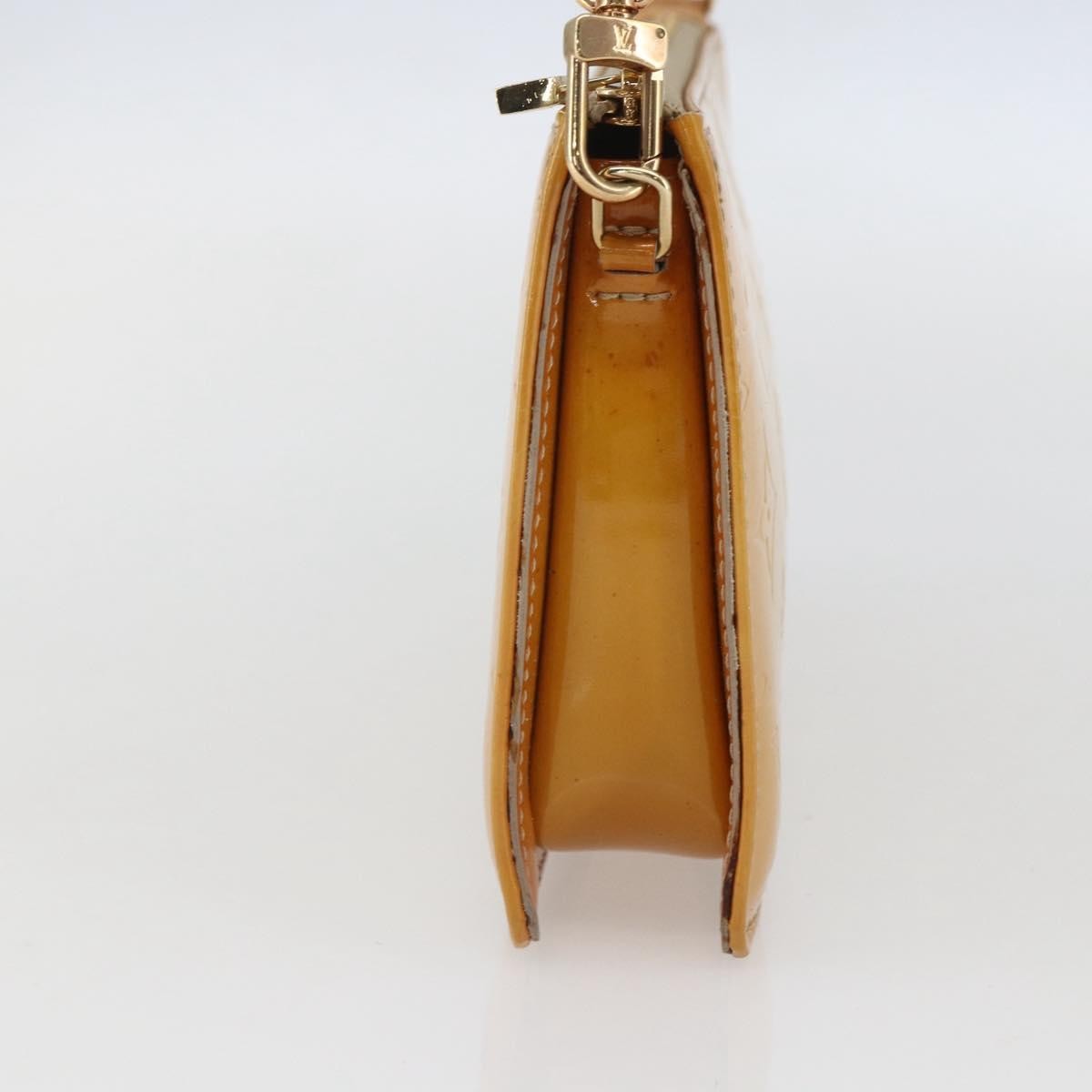 Louis Vuitton Lexington Pochette Monogram Vernis Beige Patent_Leather Clutche & Pouche Bag