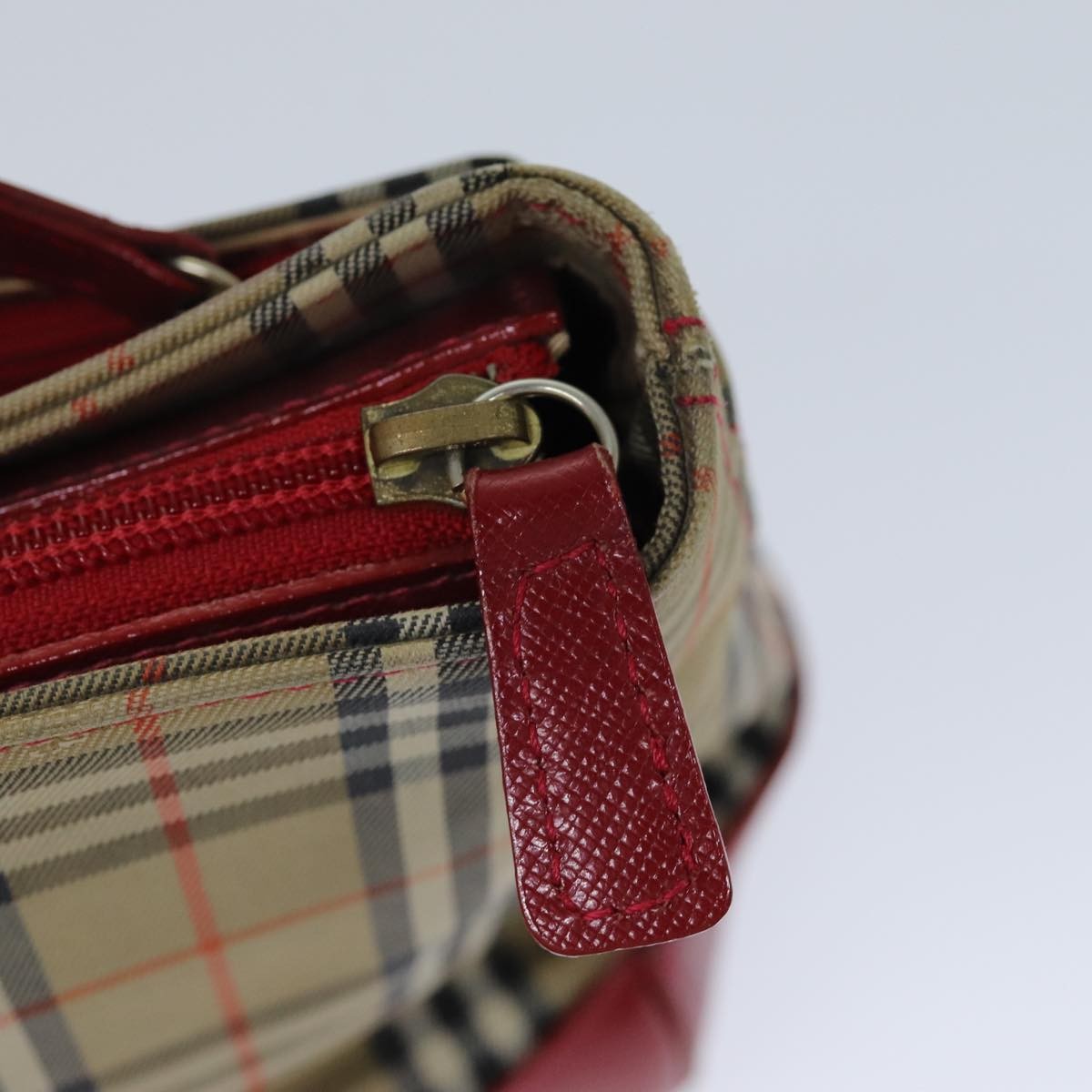 Burberry Nova Check Handbag Nova Check Canvas Beige Canvas Handbag