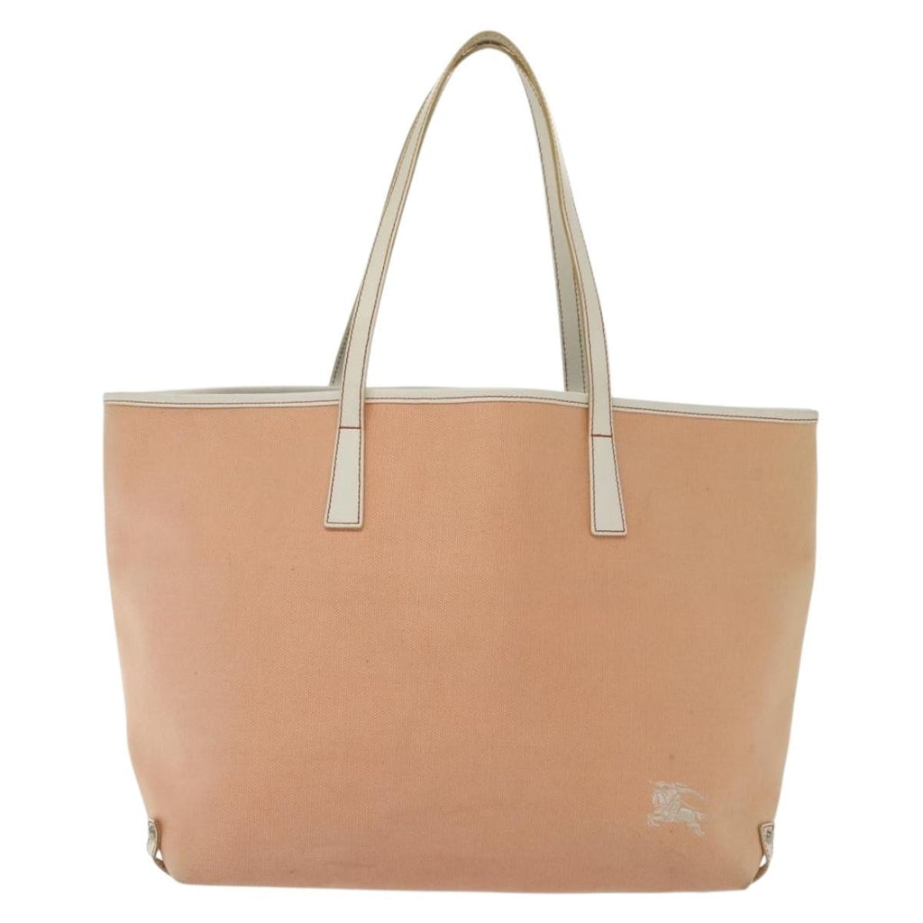Burberry Blue Label Tote Bag Canvas Pink Canvas Tote Bag