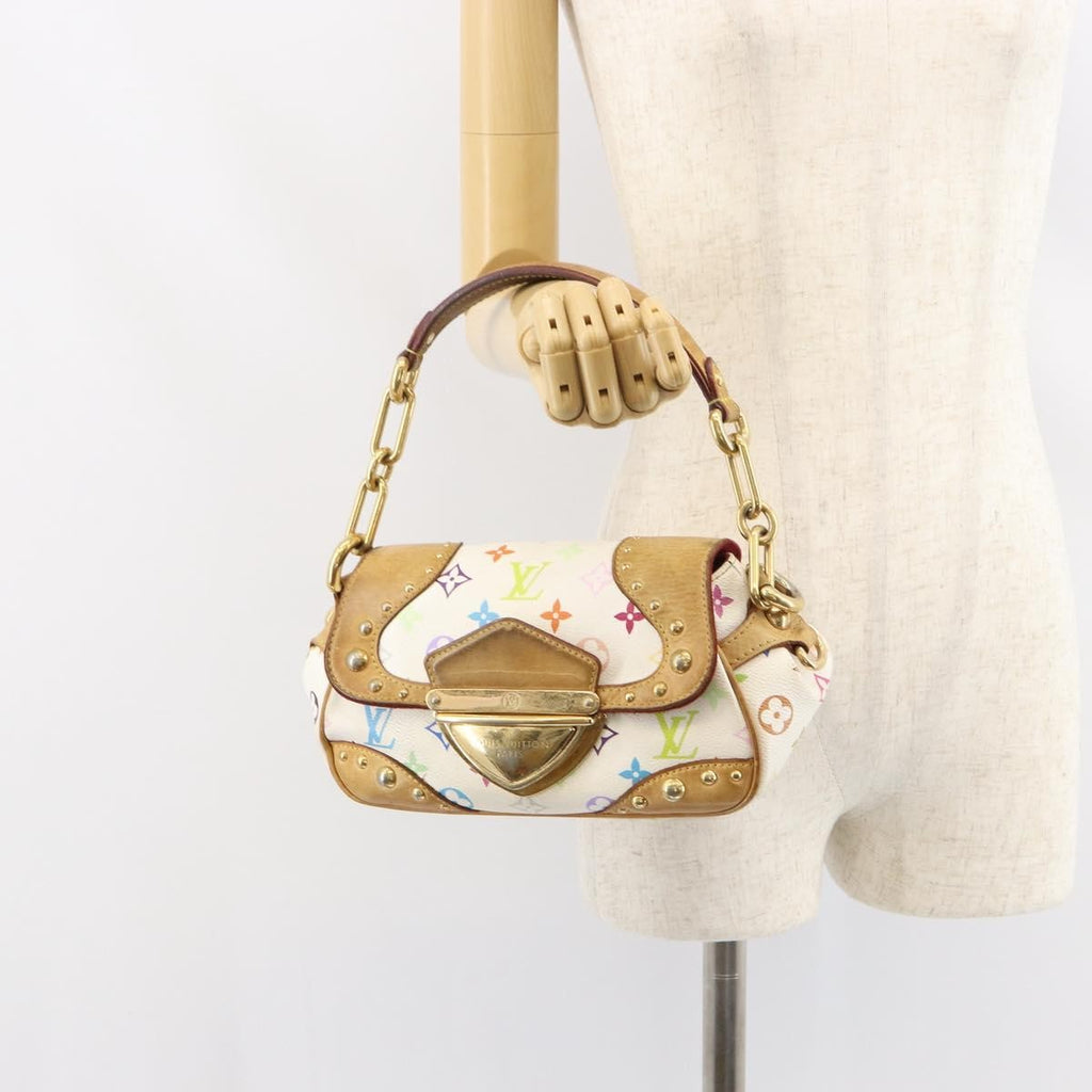 Louis Vuitton Marilyn Handbag Monogram Multicolor Multicolour Canvas Shoulder Bag