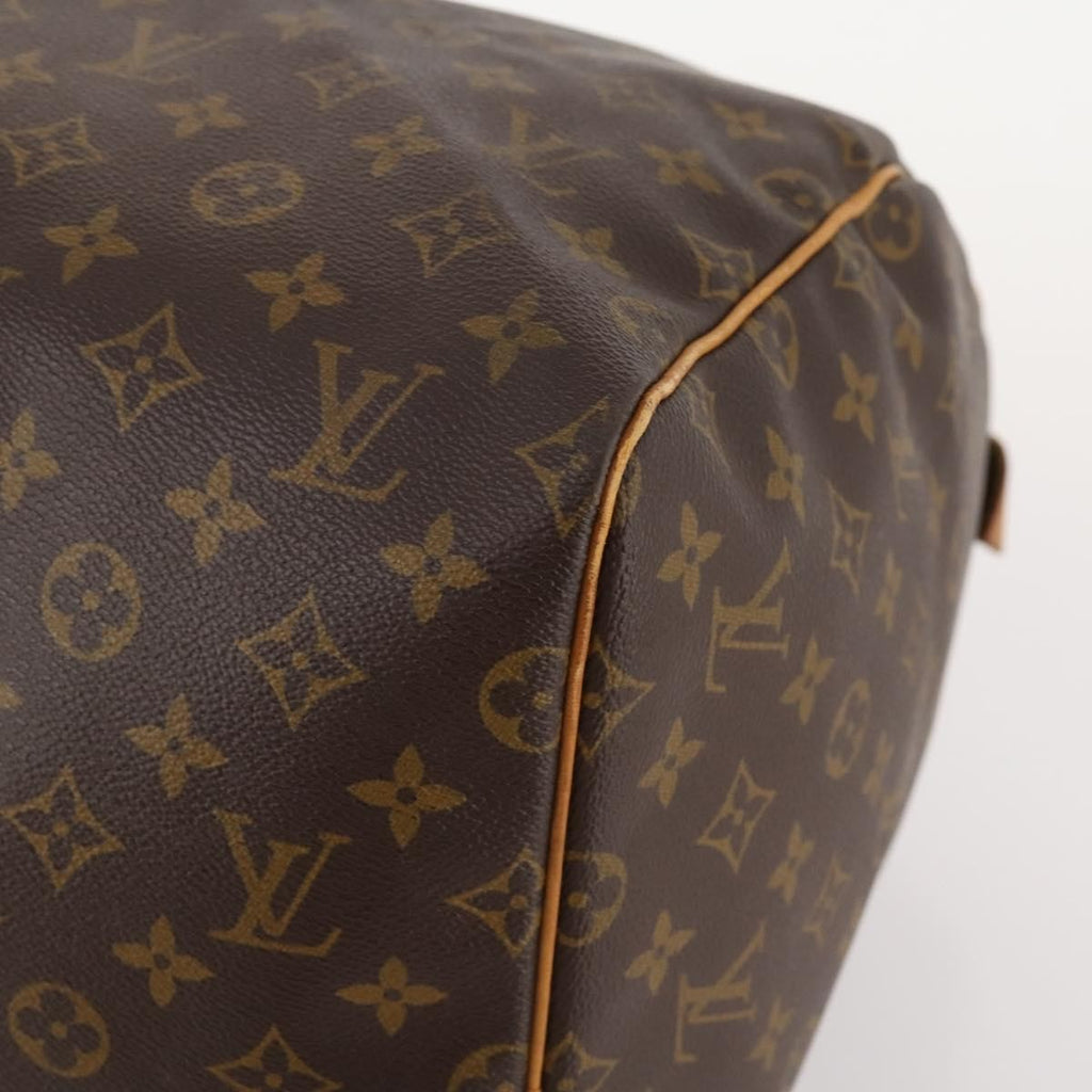 Louis Vuitton Keepall Bag Monogram Canvas Brown Canvas Travel Bag