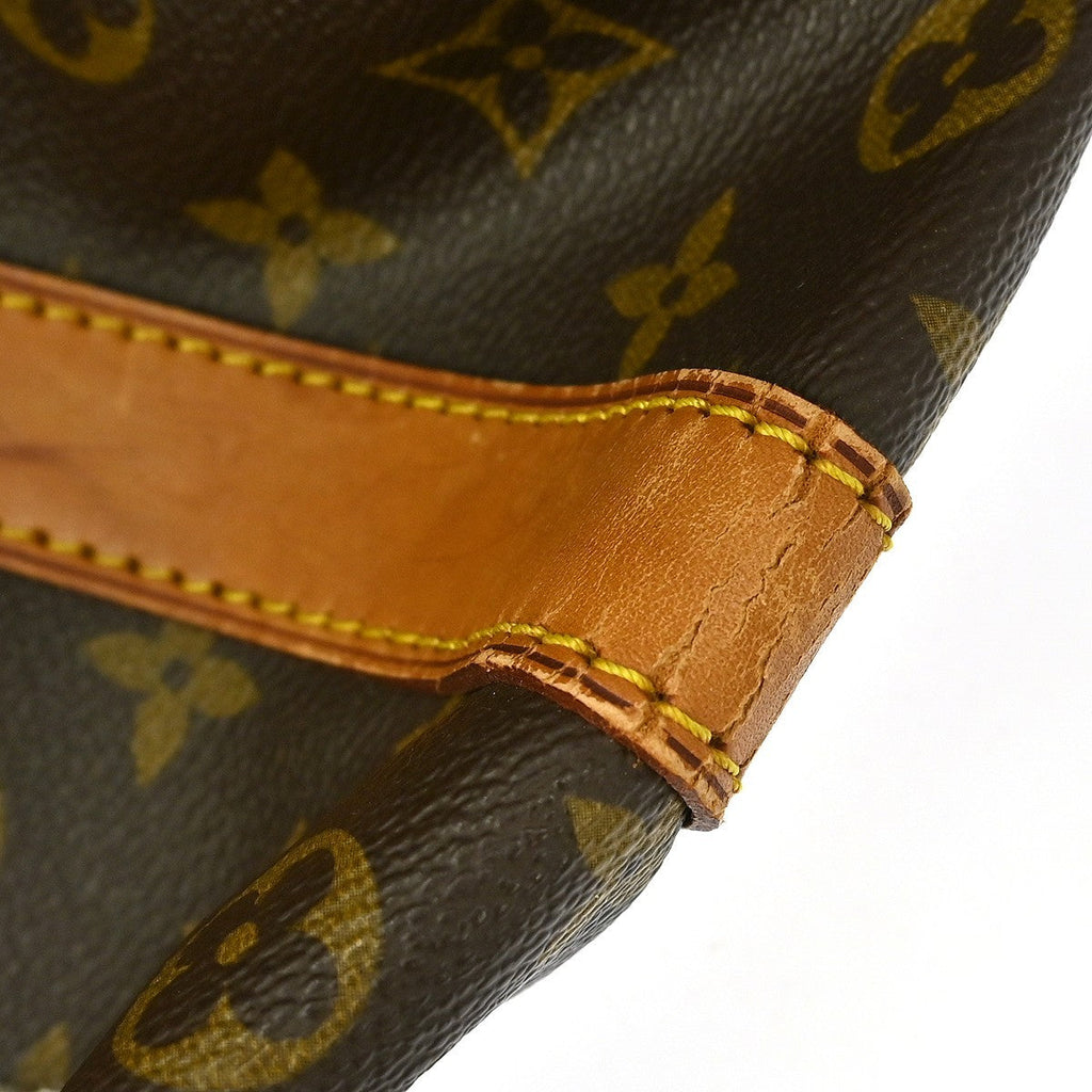 Louis Vuitton Keepall Bag Monogram Canvas Brown Canvas Travel Bag