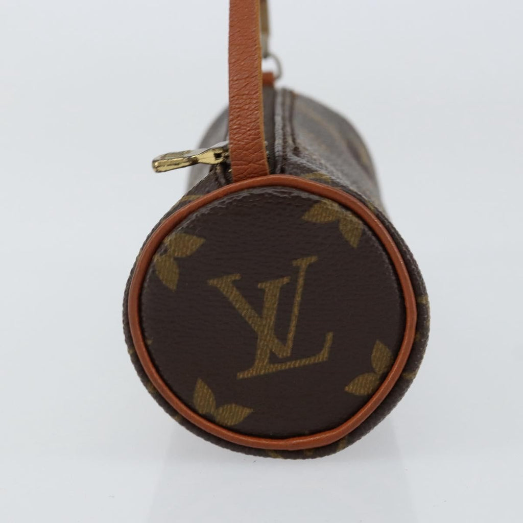 Louis Vuitton Papillon Pochette Monogram Canvas Brown Canvas Clutche & Pouche Bag