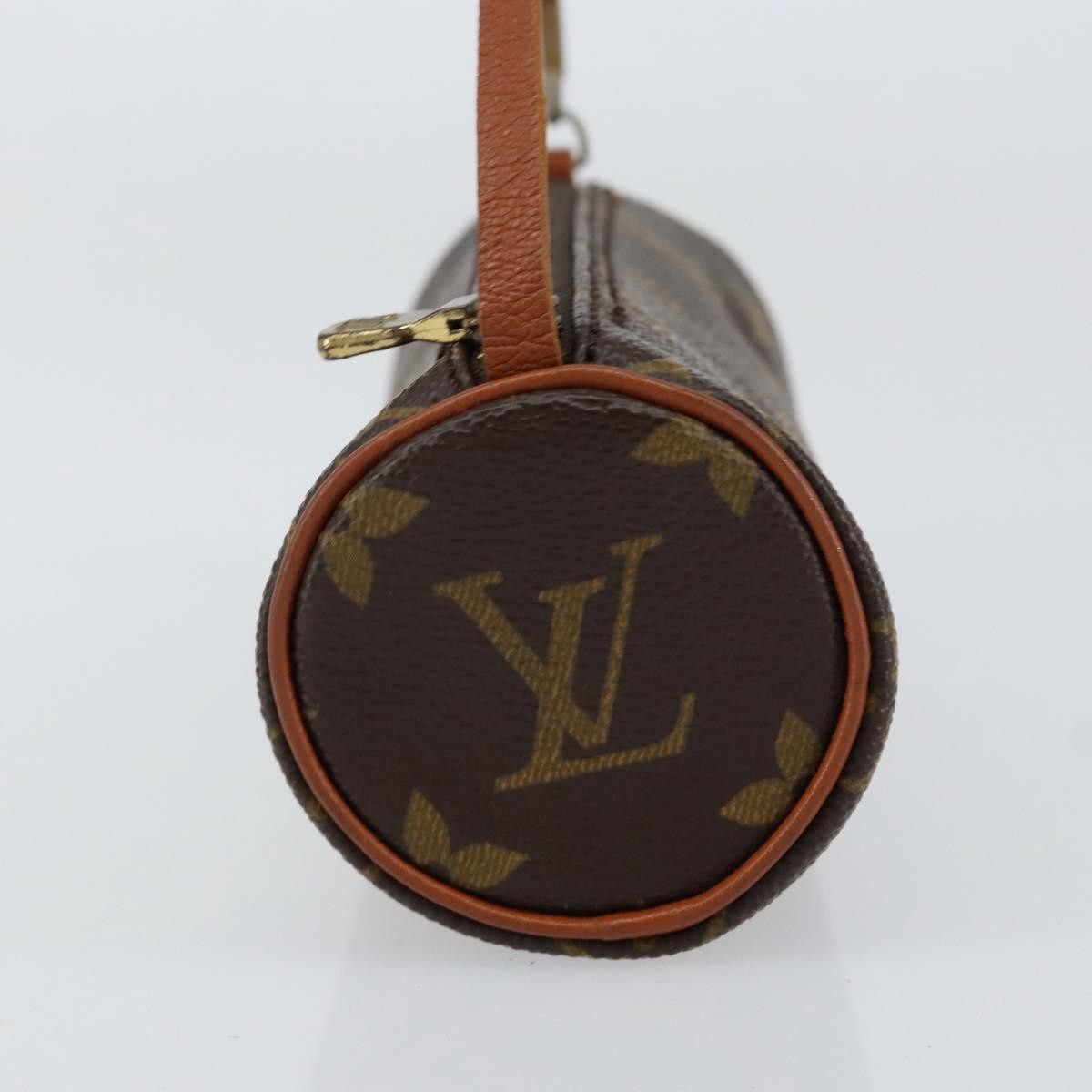 Louis Vuitton Papillon Pochette Monogram Canvas Brown Canvas Clutche & Pouche Bag