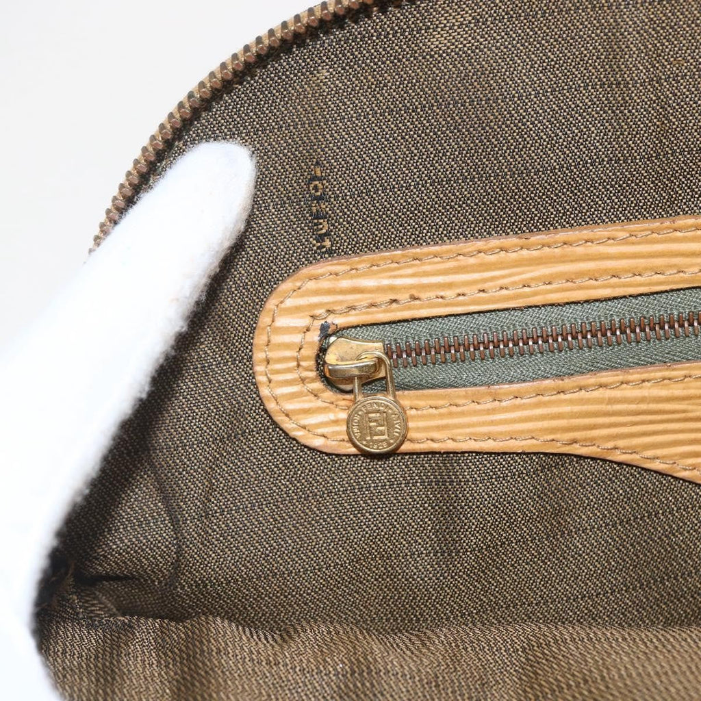Fendi Vintage Zucca Handbag Zucca Brown Canvas Handbag