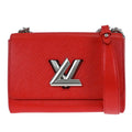 Louis Vuitton Twist Handbag Epi Leather Red Leather Shoulder Bag