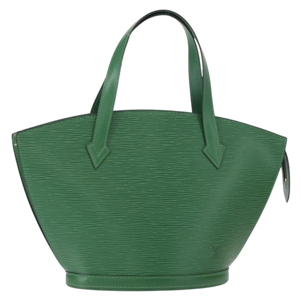 Louis Vuitton Saint Jacques Handbag Epi Leather Green Epi Leather Handbag