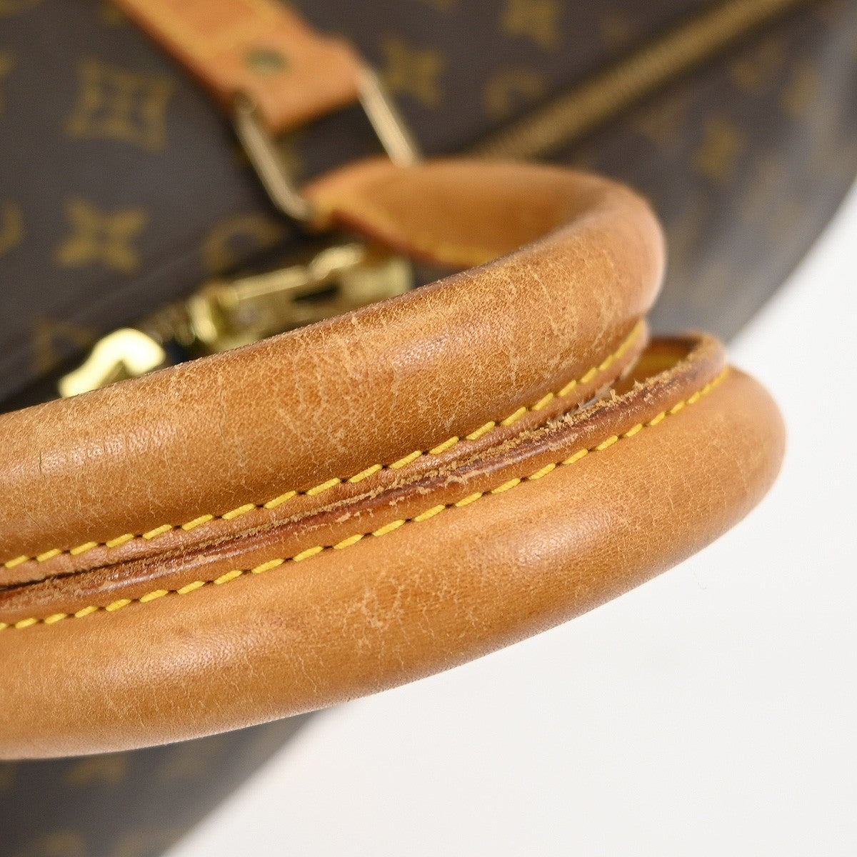 Louis Vuitton Keepall Bag Monogram Canvas Brown Canvas Travel Bag