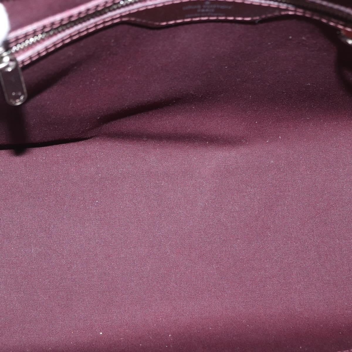 Louis Vuitton Brea Handbag Electric Epi Leather Purple Leather Handbag