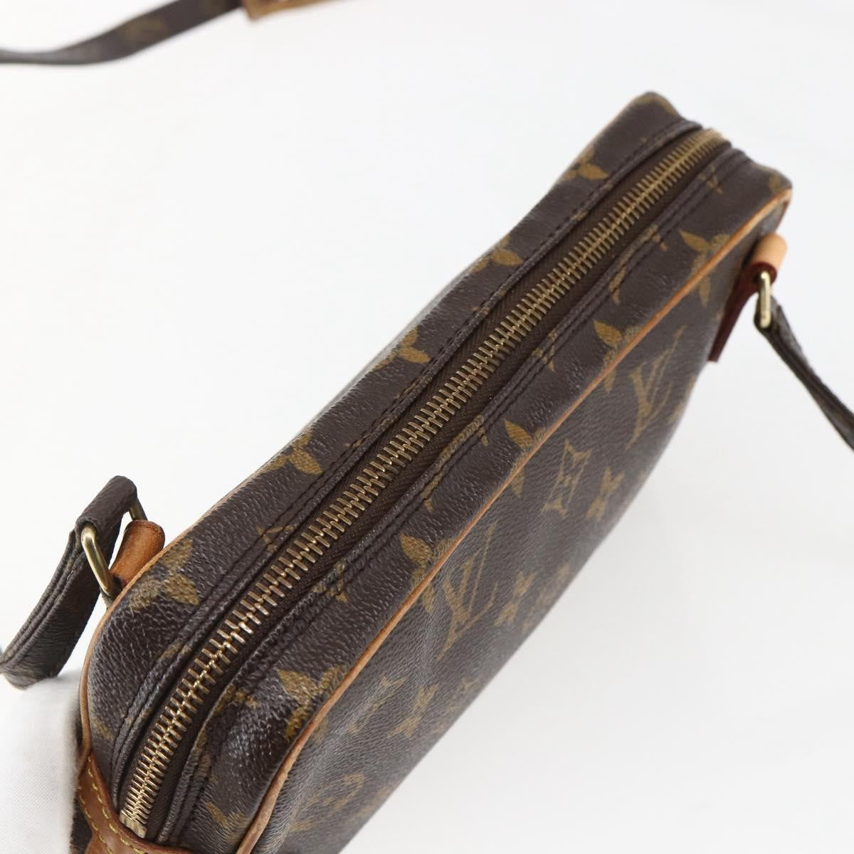 Louis Vuitton Pochette Marly Bandouliere Bag Monogram Canvas Brown Canvas Shoulder Bag