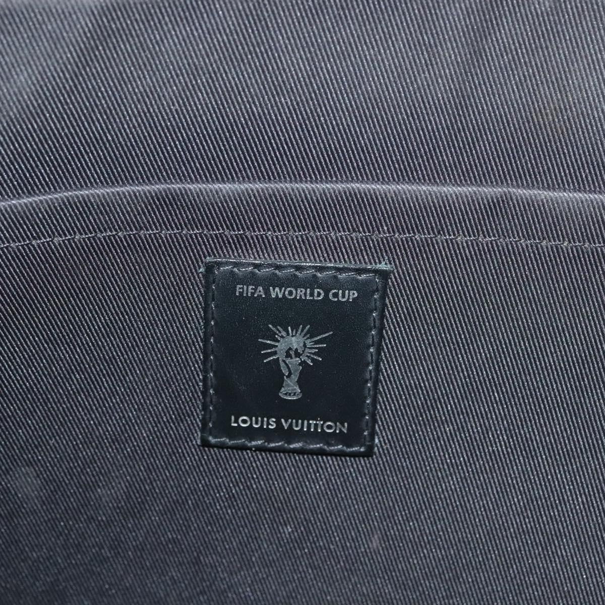 Louis Vuitton Pochette Jour Limited Edition Fifa World Cup Epi Leather Black Leather Clutche & Pouche Bag