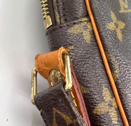 Louis Vuitton Amazone Bag Monogram Canvas Brown Canvas Shoulder Bag