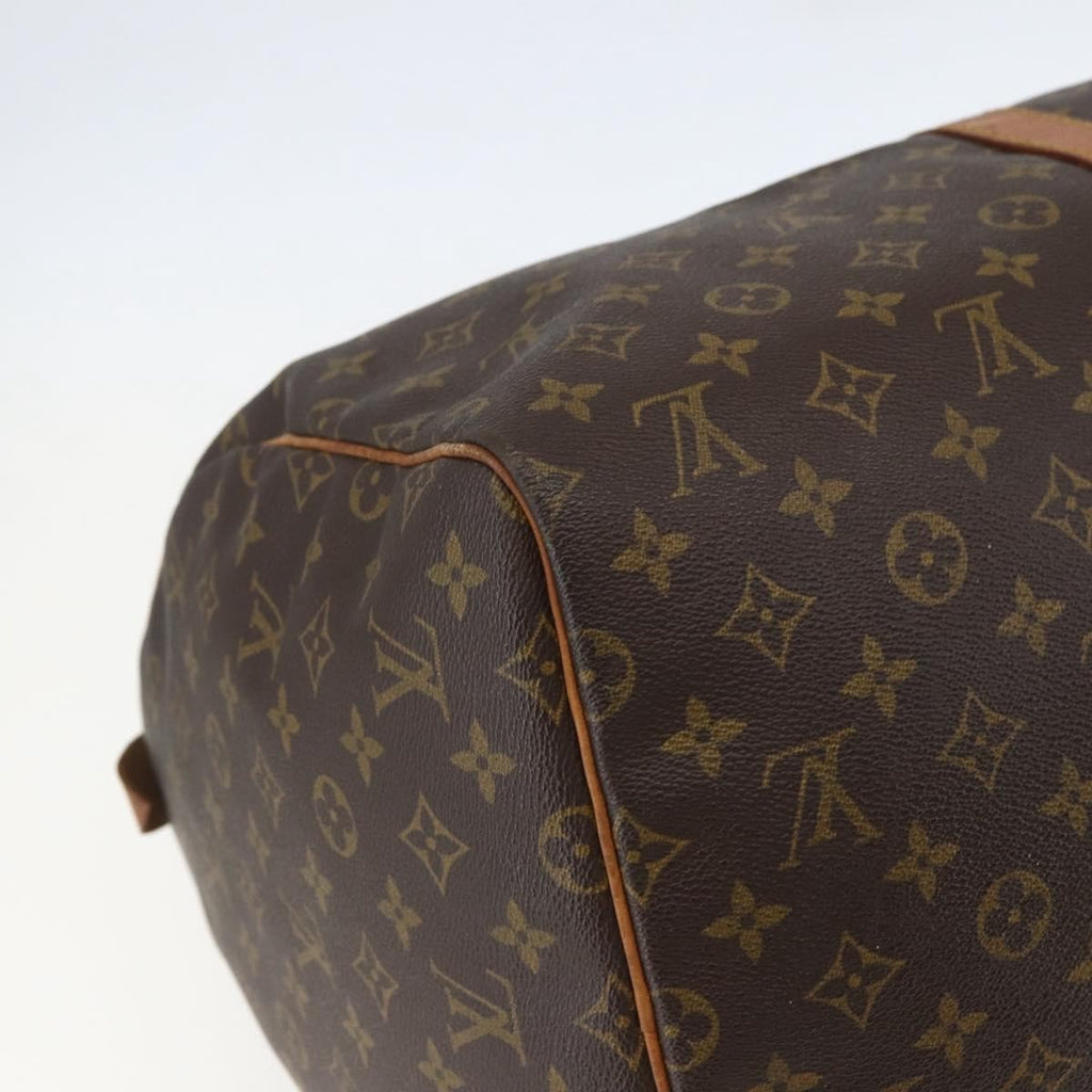 Louis Vuitton Keepall Bag Monogram Canvas Brown Canvas Travel Bag