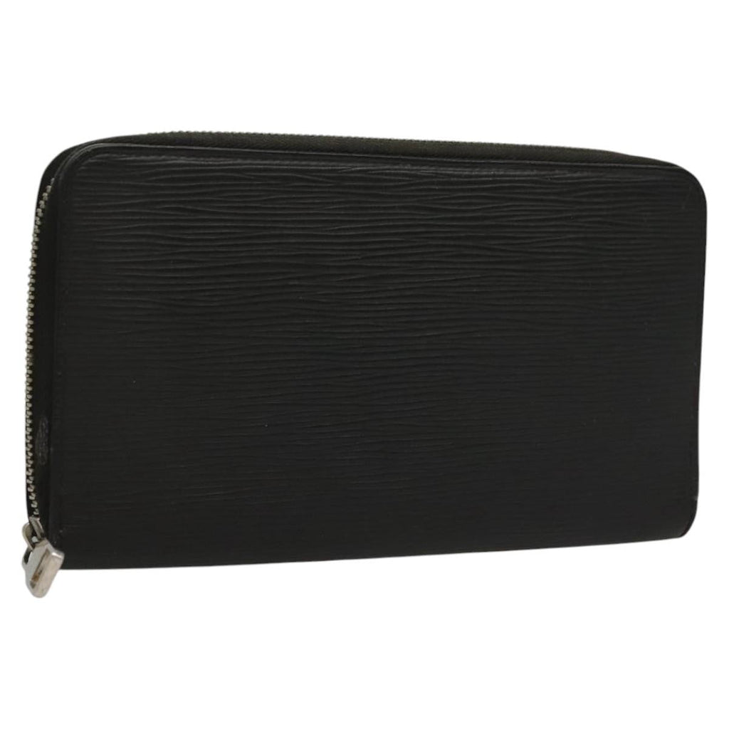 Louis Vuitton Zippy Organizer Epi Leather Black Leather Wallets Accessory