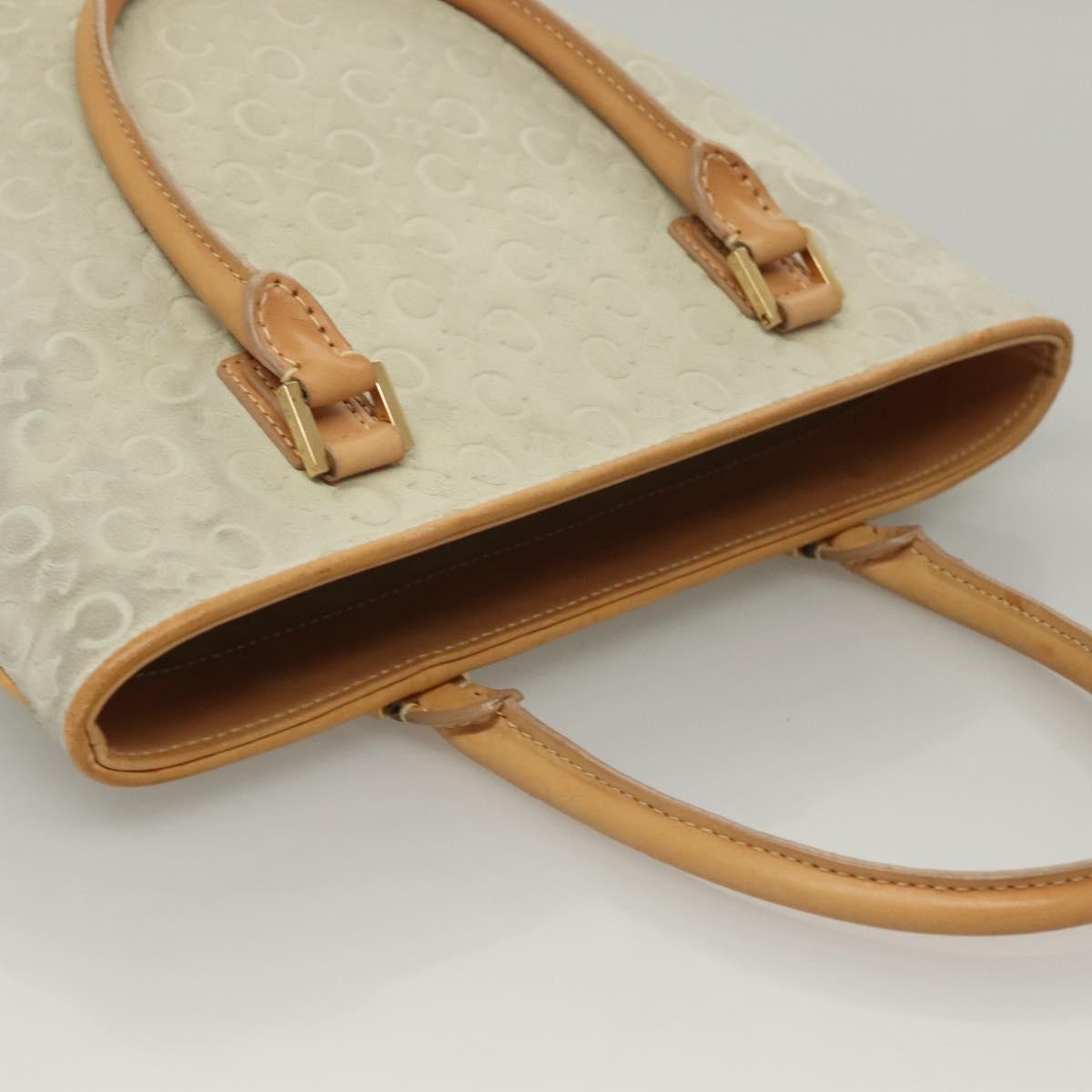 Celine Vintage Macadam Tote Bag C Macadam Suede White Suede Tote Bag Bag