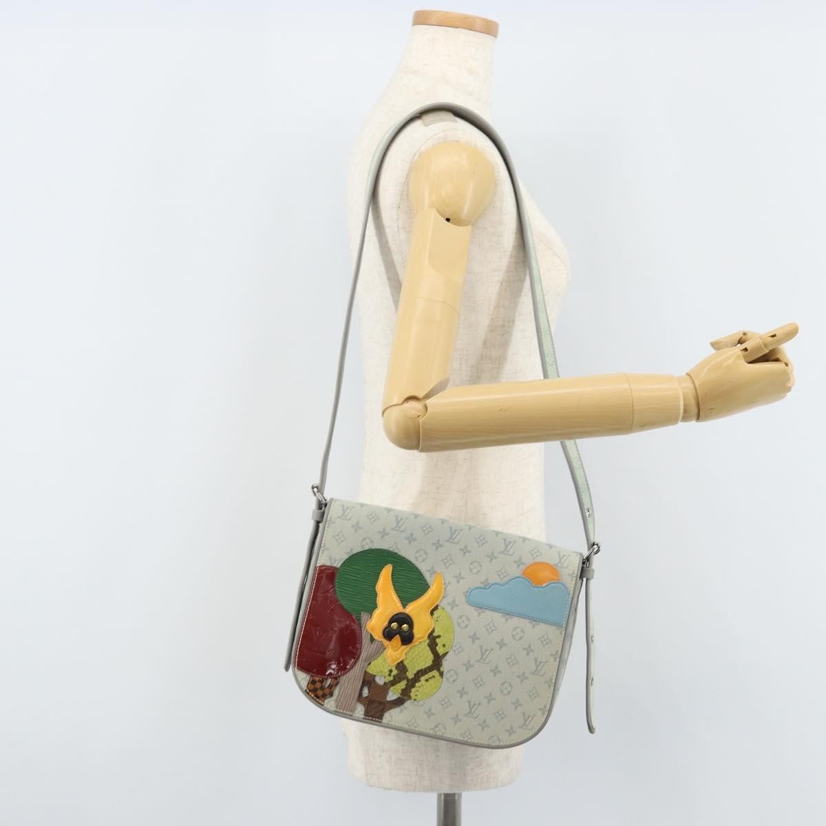 Louis Vuitton Conte De Fees Musette Shoulder Bag Monogram Patchwork Gray Canvas Shoulder Bag