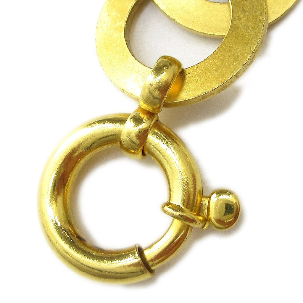 Chanel Vintage Heart Chain Belt Metal Gold Metal Belts Accessory